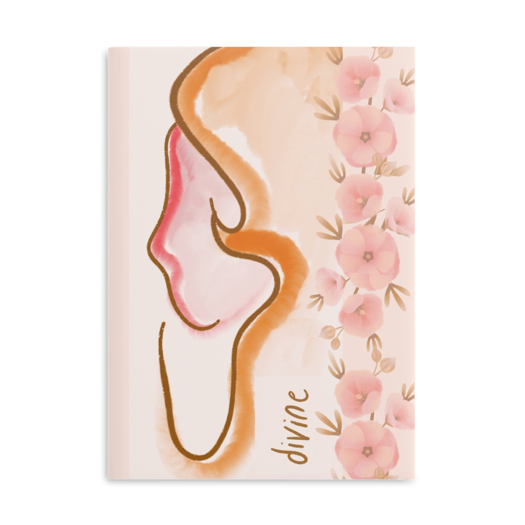 Floral Hardcover Notebook - Divine Design for Creative Souls