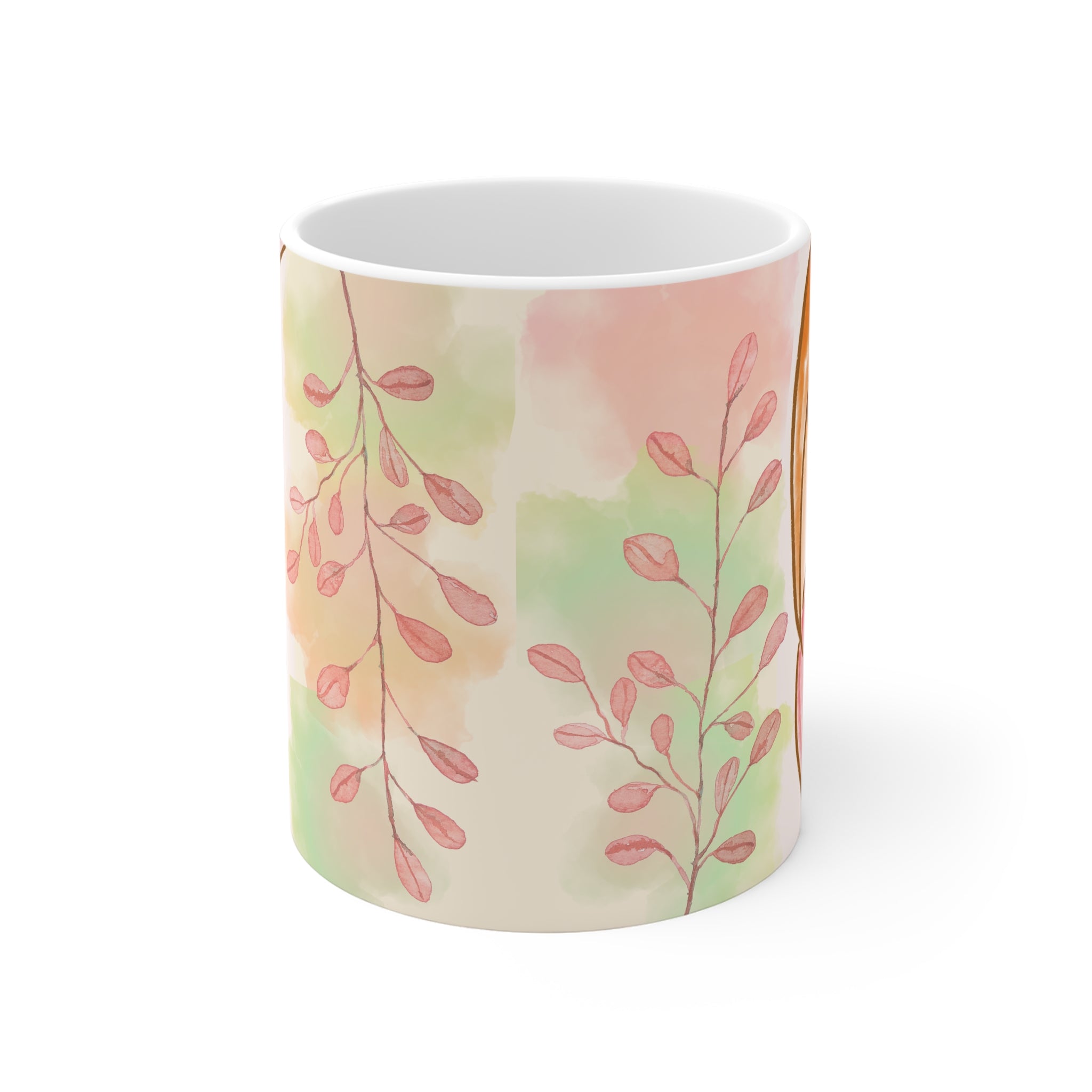 Copy of Copy of Artistic Floral Nude Design Mug - 11oz White Coffee Cup
