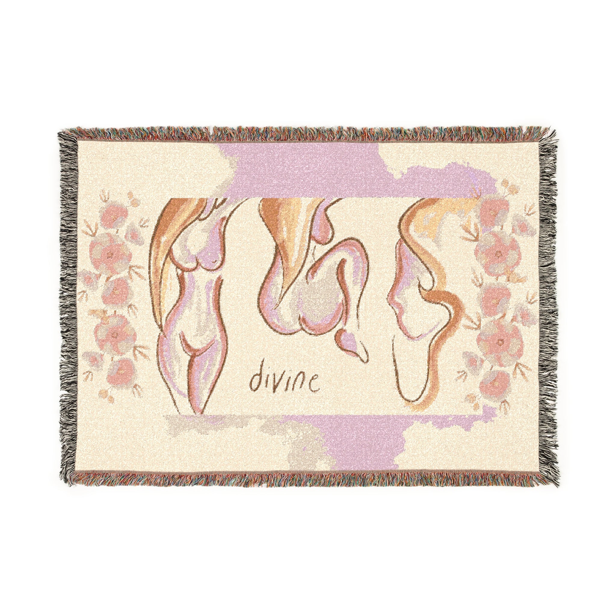 divine - woven blanket