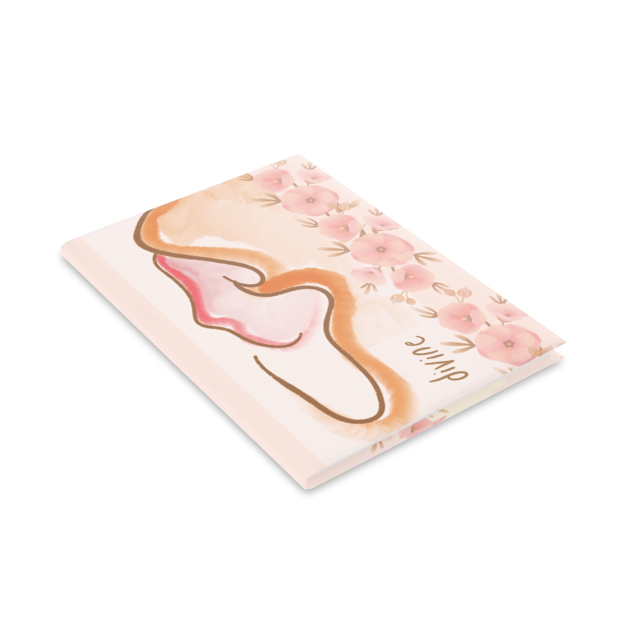 Floral Hardcover Notebook - Divine Design for Creative Souls