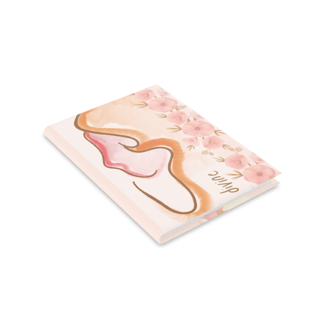 Floral Hardcover Notebook - Divine Design for Creative Souls