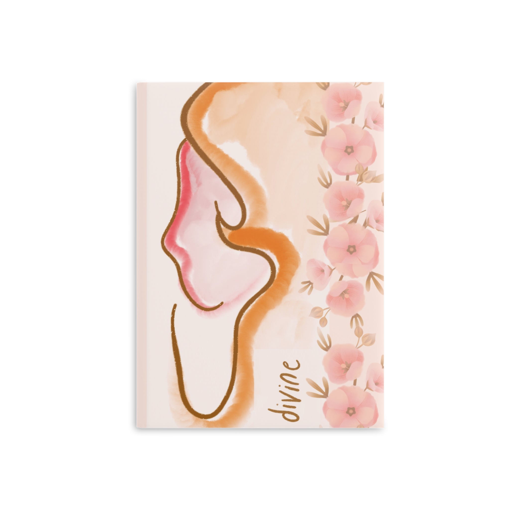 Floral Hardcover Notebook - Divine Design for Creative Souls