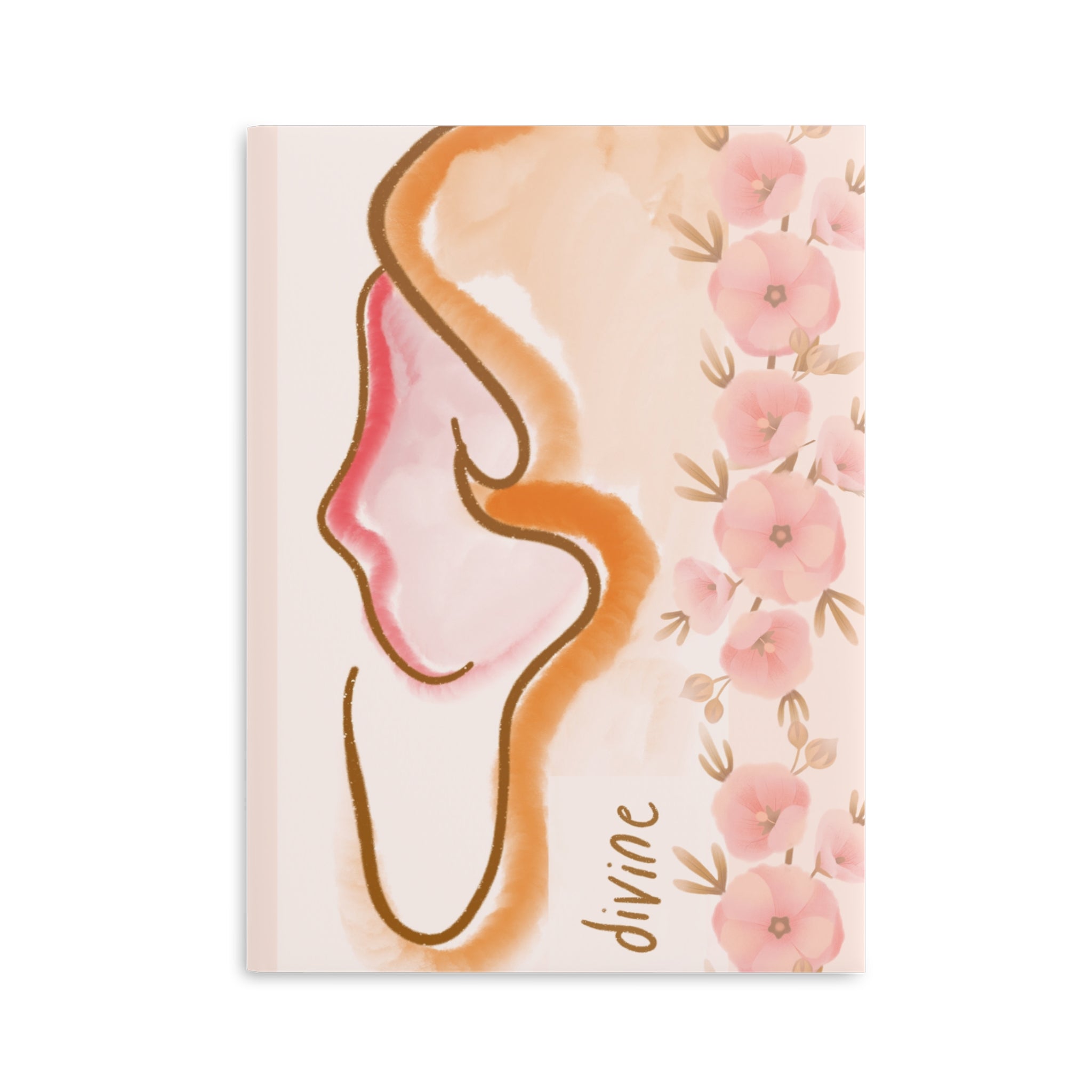 Floral Hardcover Notebook - Divine Design for Creative Souls