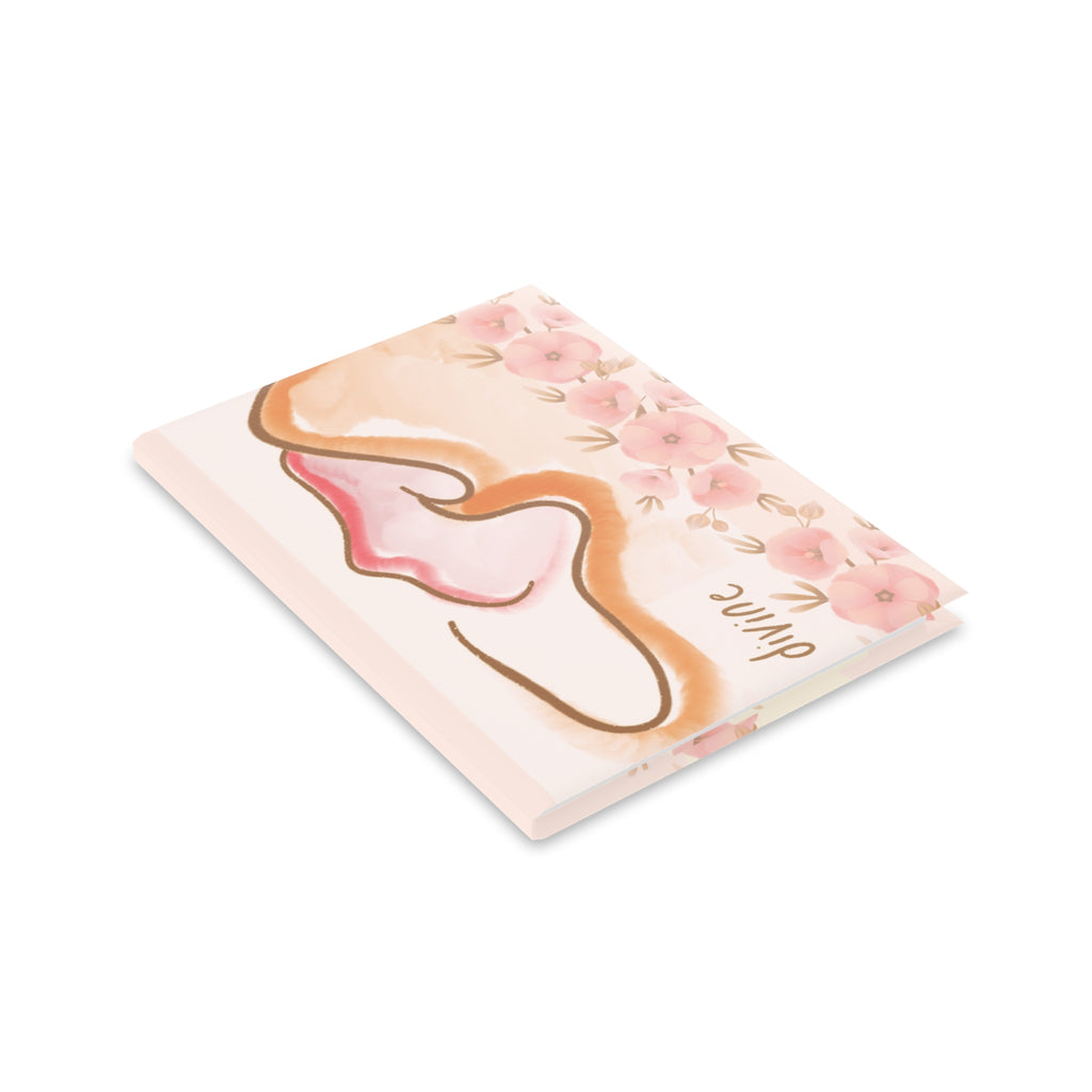 Floral Hardcover Notebook - Divine Design for Creative Souls