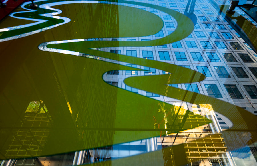 Folkloriq by Jasmine Kahlia, Canary Wharf,  London 2026. Photo by Sean Pollock