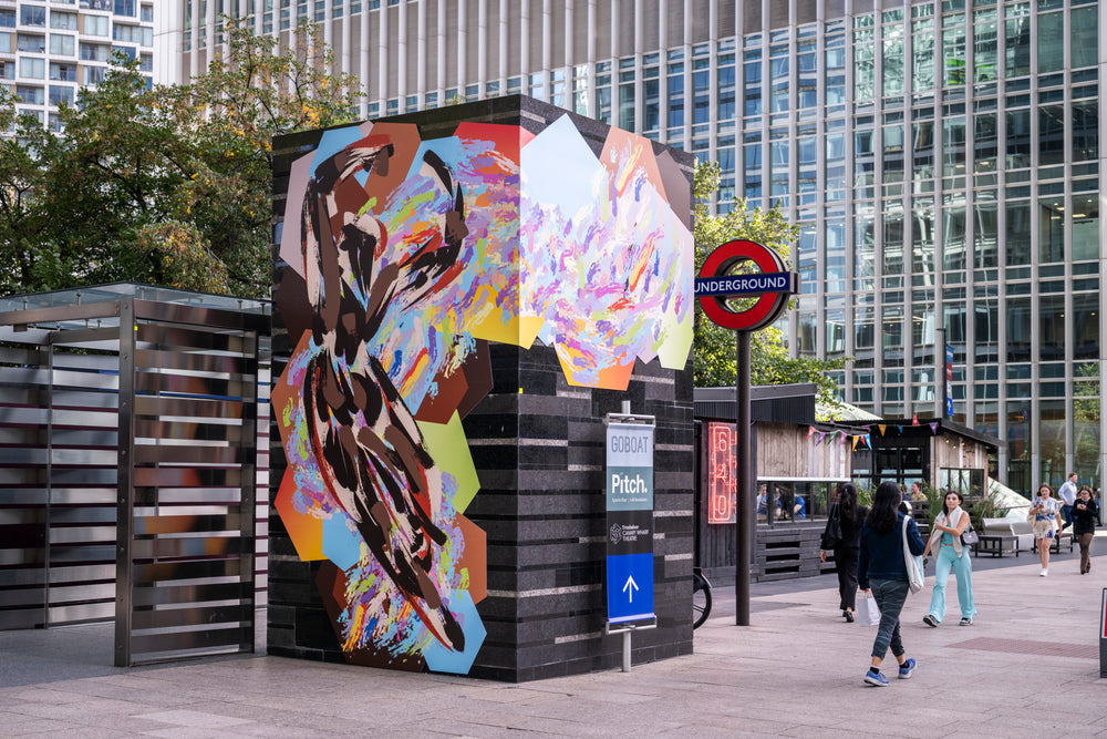 Blaq Excellence, Canary Wharf, Jasmine Kahlia, Commissioned by Canary Wharf Group 2026